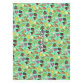 Eiscreme-Hintergrund Tischdecke (Vorderseite)