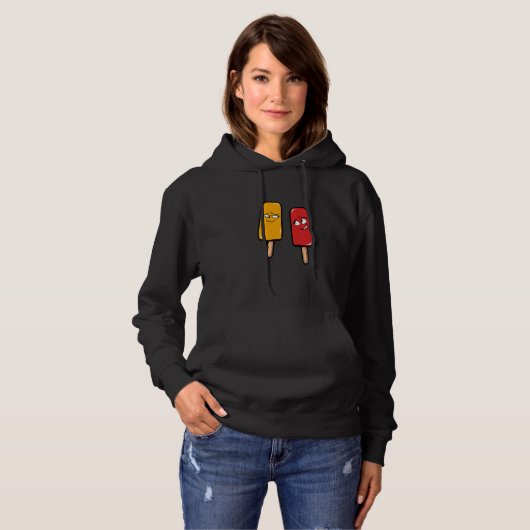 Eiscreme Hoodie (Vorne ganz)