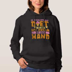 Eiscreme Ice I Liebe Ice Raglan Hoodie