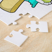 Eiscreme in Tennis mit Tennisschläger Puzzle (Seite)