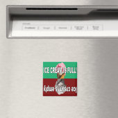 Eiscreme ist voll und leer magnet (In Situ (Geschirrspüler))