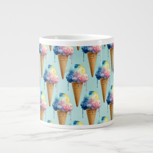 Eiscreme Jumbo-Tasse (Vorderseite)