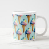 Eiscreme Jumbo-Tasse (Rechts)