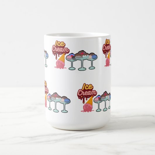 Eiscreme Kaffeetasse (Mittel)