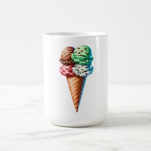Eiscreme kaffeetasse (Mittel)