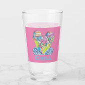 Eiscreme-Kälte Glas (Rückseite)