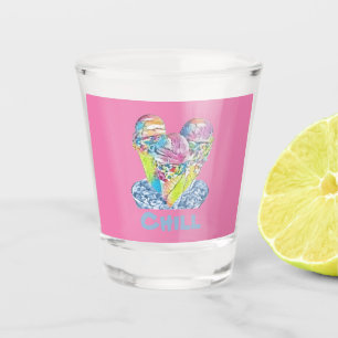 Eiscreme-Kälte Schnapsglas