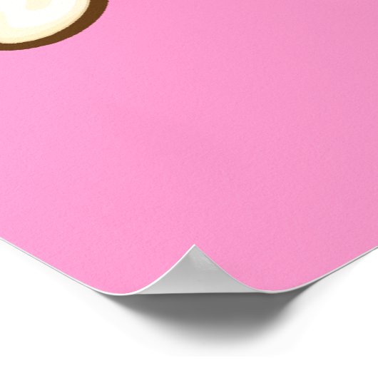 Eiscreme-Karussell Poster (Ecke)