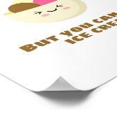 Eiscreme kaufen poster (Ecke)