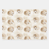 Eiscreme-Kegel Strand Geburtstag Geschenkpapier Set (Vorderseite 2)