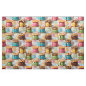 Eiscreme-Keks-Sandwiches Nahtloser Stoff (Fat Quarter (45,7 x 55,9 cm))
