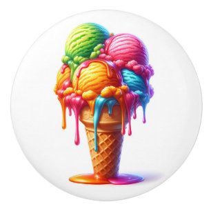 Eiscreme Keramikknauf