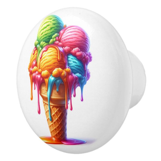 Eiscreme Keramikknauf (Rechts)