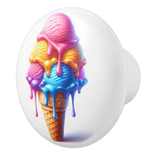 Eiscreme Keramikknauf (Rechts)