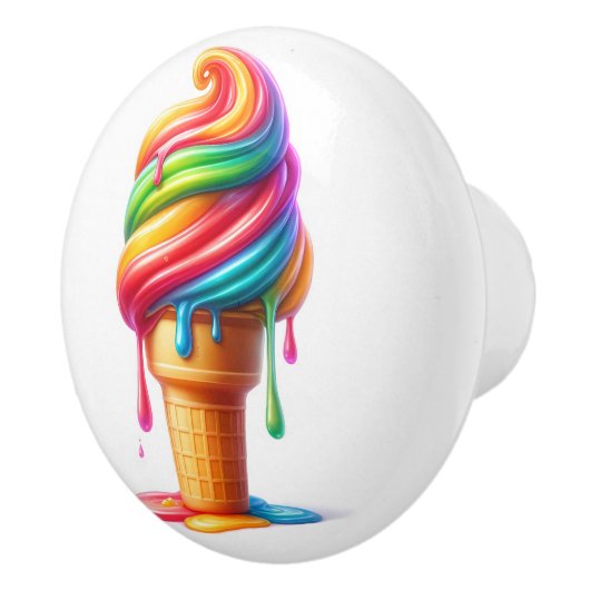 Eiscreme Keramikknauf (Rechts)