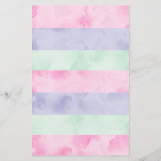 Eiscreme-Kies Kids Lined Letter Writer Paper (Rückseite)