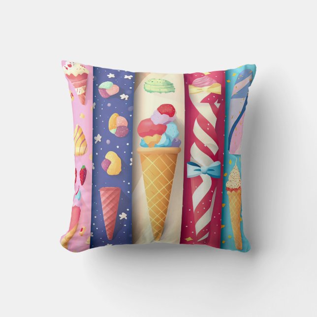 Eiscreme Kissen (Vorderseite)