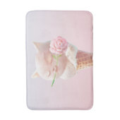 Eiscreme Kitty - Rosy & Dreamy Badematte (Vorderseite Vertikal)