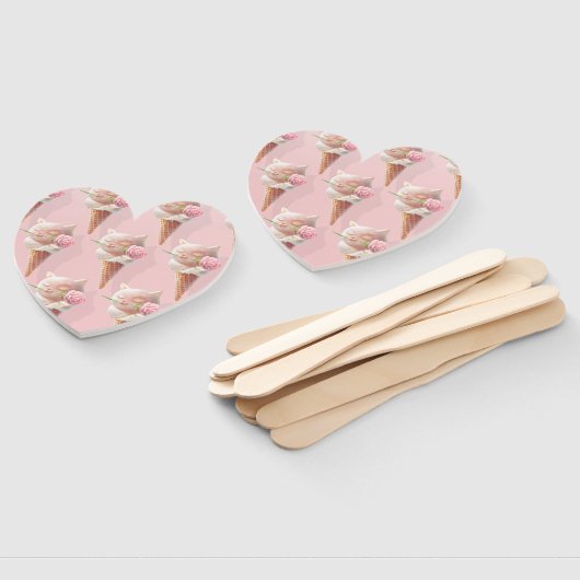 Eiscreme Kitty - Rosy & Dreamy Fächer (Non-assembled)