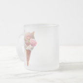 Eiscreme Kitty - Rosy & Dreamy Mattglastasse (Vorderseite Links)