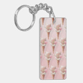 Eiscreme Kitty - Rosy & Dreamy Schlüsselanhänger (Vorderseite links)