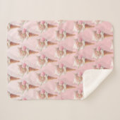 Eiscreme Kitty - Rosy & Dreamy Sherpadecke (Vorderseite (Horizontal))