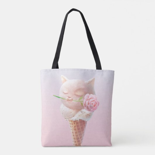Eiscreme Kitty - Rosy & Dreamy Tasche (Rückseite)