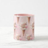 Eiscreme Kitty - Rosy & Dreamy Tasse (Zentrum)