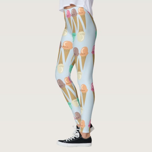 Eiscreme-Knochenzone Leggings (Links)