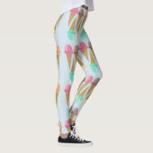 Eiscreme-Knochenzone Leggings (Rechts)
