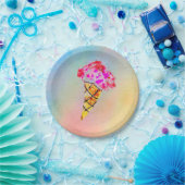 Eiscreme-Kon-Papierplatte Pappteller (Party)