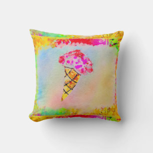 Eiscreme-Kone-Kopfkissen Kissen