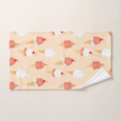 Eiscreme-Kone mit Sprinklermuster Handtuch (Handtuch)