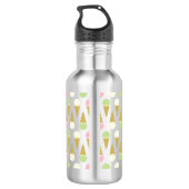 Eiscreme Kone Niedlich Kinder Wasserflasche mit Na (Rückseite)