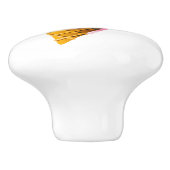 Eiscreme-Kone-Schublade Keramikknauf (Seitenansicht)