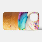 Eiscreme-Kone-Sprinklen Case-Mate iPhone Hülle (Rückseite (Horizontal))