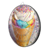 Eiscreme-Kone-Sprinklen Dartscheibe (Vorderseite rechts)