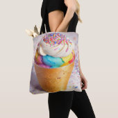 Eiscreme-Kone-Sprinklen Tasche (Von Nahem)