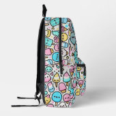 Eiscreme-Kone und Popsicle Doodles Bedruckter Rucksack (Links)