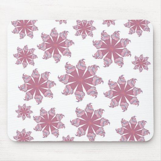 Eiscreme-Kone-Wirbel Mousepad (Vorne)