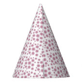 Eiscreme-Kone-Wirbel Partyhütchen (Rückseite)