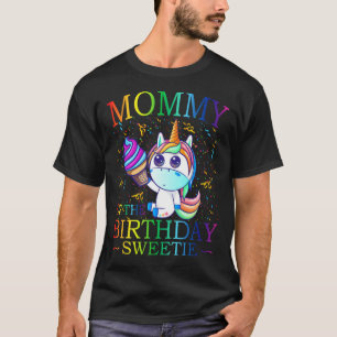 Eiscreme-Konen-MOMMY des Geburtstagssüßteils T-Shirt