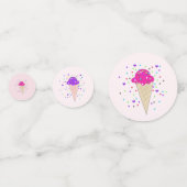 Eiscreme Konfetti (Vorderseiten)
