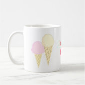 Eiscreme-Königin Kaffeetasse (Links)