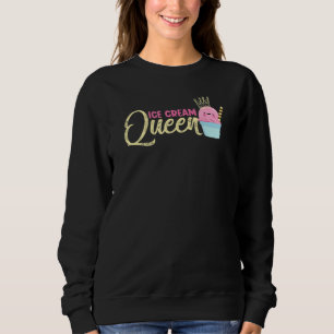 Eiscreme-Königin Matching-Eiscreme-Kostüm für die Sweatshirt