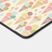 Eiscreme-Kontur Schreibtischunterlage (Ecke)