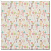 Eiscreme-Kontur Stoff (Muster)