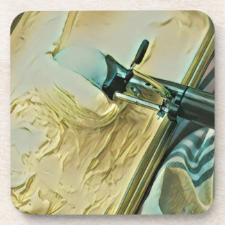 Eiscreme-Kuchen Getränkeuntersetzer