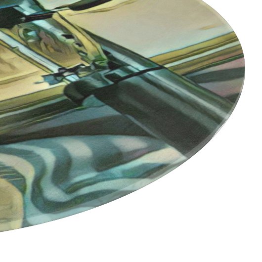 Eiscreme-Kuchen Schneidebrett (Ecke)