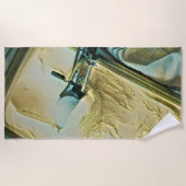 Eiscreme-Kuchen Strandtuch (Vorderseite)